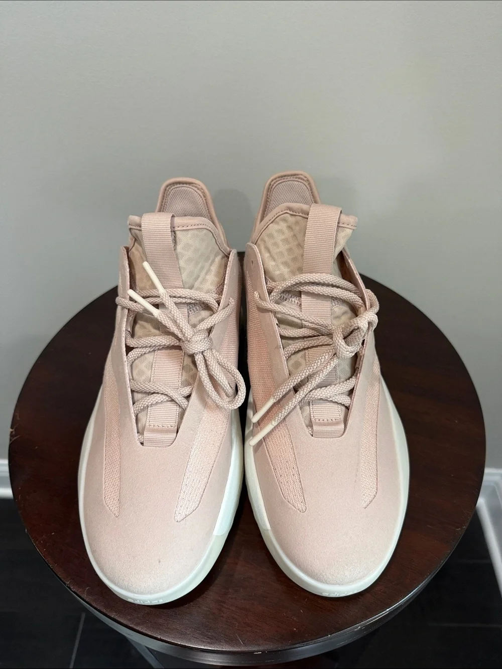 Fear of God Men's Lace-Up Sneakers in Blush Pink